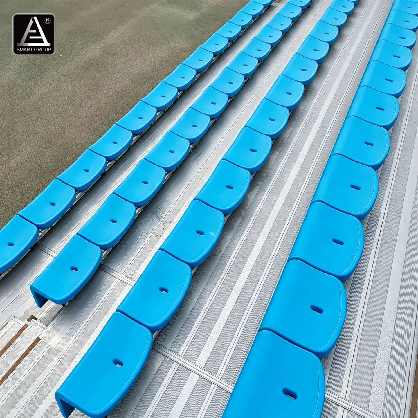 Aluminum Alloy Grandstand Project at Xinjiang Arts University Aluminum Alloy Grandstand Project at Xinjiang Arts University