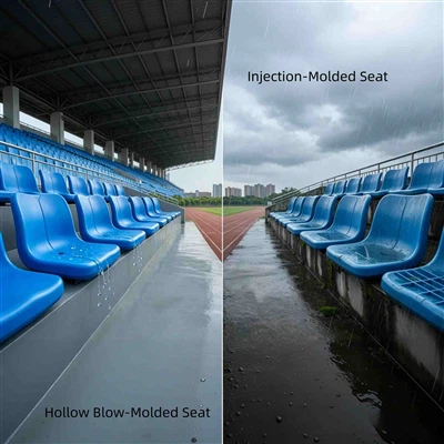 How To Choose Stadium Seats in Rainy And Sunny Areas? A Comprehensive Comparison Of Hollow Blow M...
