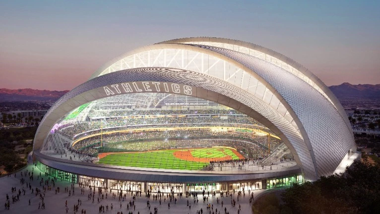 BIG + HNTB Advance the Las Vegas A's Ballpark Project: New Opportunities for Stadium Structures and Grandstand Systems BIG + HNTB Advance the Las Vegas A's Ballpark Project: New Opportunities for Stadium Structures and Grandstand Systems