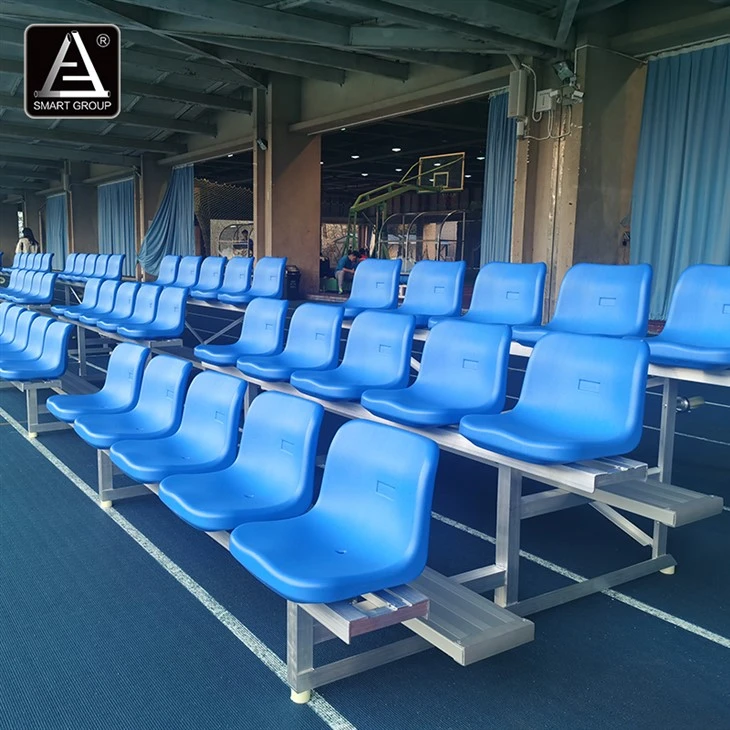 Outdoor Aluminum Frame Bleacher With Seating