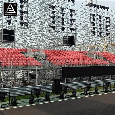 Outdoor Temporary Scaffolding Grandstand Bleachers Seating Systems