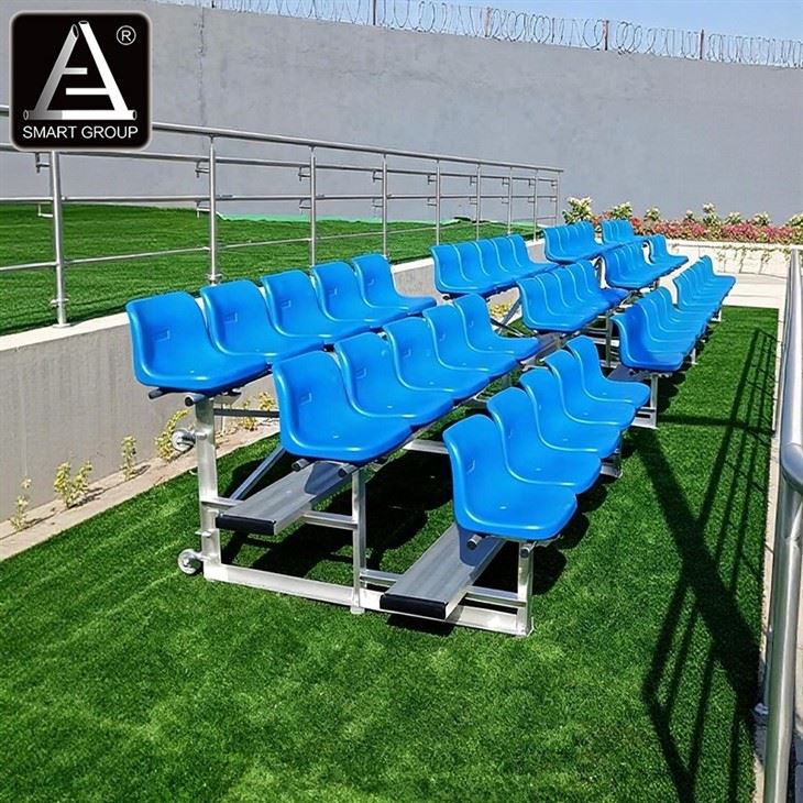 Cheap Football Mobile Aluminum Bleachers Seats Manufacturers