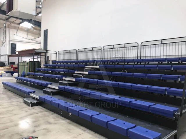 Customized Seating Retractable Bleachers For Stadium