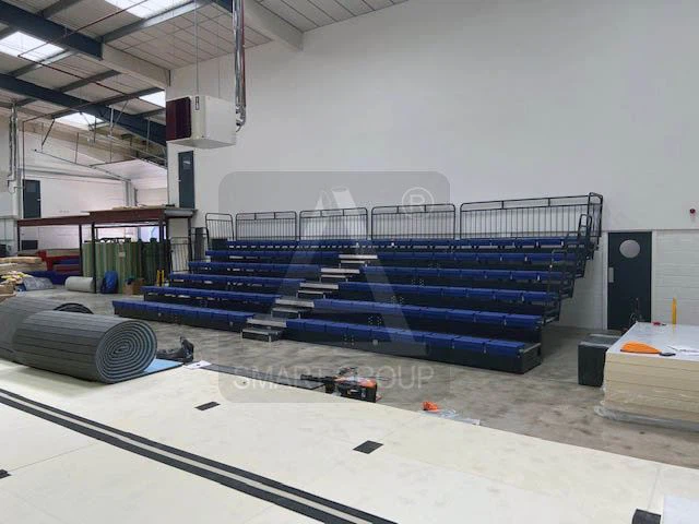 Customized Seating Retractable Bleachers For Stadium