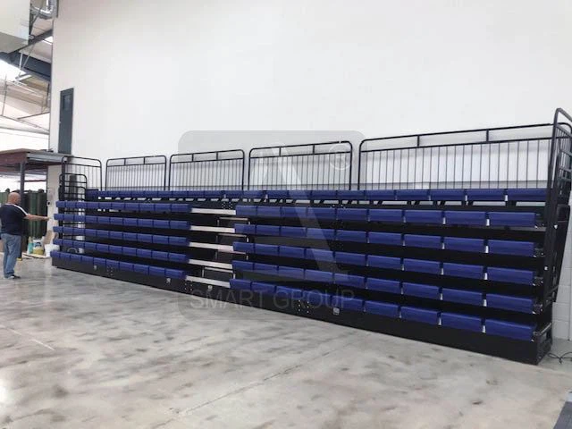 Customized Seating Retractable Bleachers For Stadium