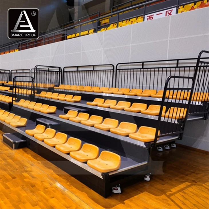 Stadium Indoor Gym Telescopic Bleachers Seating I Telescopic Stands