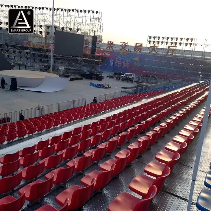 Outdoor Modular Steel Scaffold Audience Grandstand Tribune