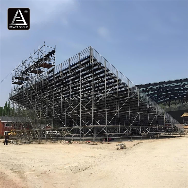 Outdoor Modular Steel Scaffold Audience Grandstand Tribune