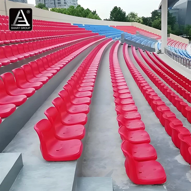 Medium Backrest HDPE Stadium Seats for Outdoor Football Stadiums high quality