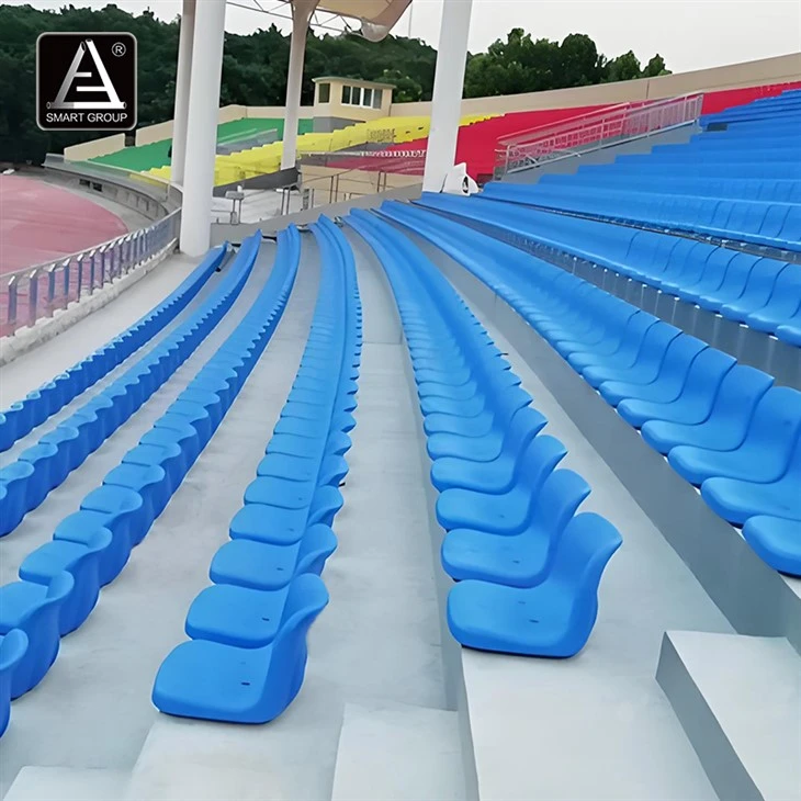 Medium Backrest HDPE Stadium Seats for Outdoor Football Stadiums best