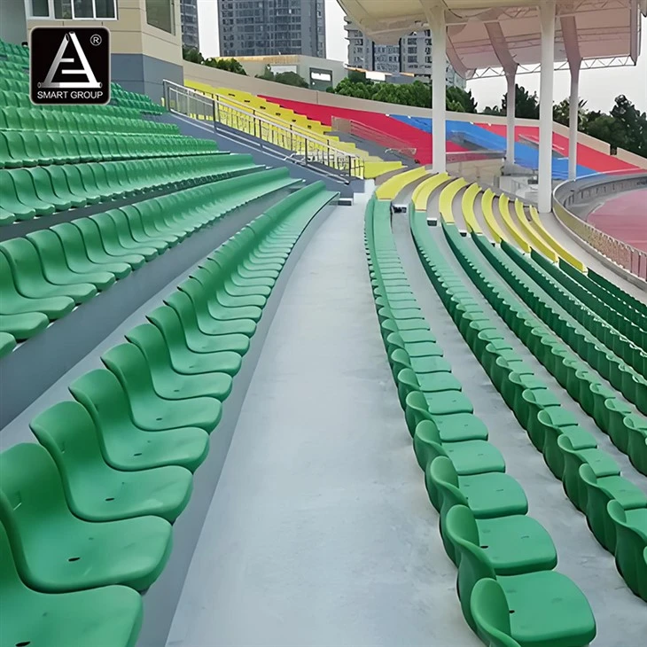 Medium Backrest HDPE Stadium Seats for Outdoor Football Stadiums suppliers
